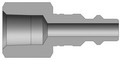 Dixon D2F2 1/4" IND NIPPLE, 1/4" NPTF, STEEL   Body Material: STEEL Body Size: 1/4"